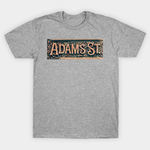 Adams Street T-Shirt by Enzwell